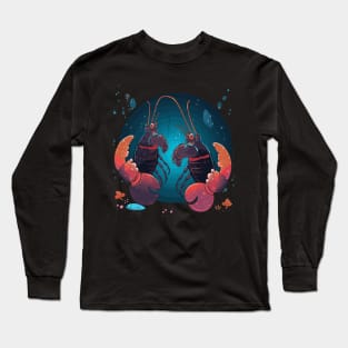 Lobster Fathers Day Long Sleeve T-Shirt